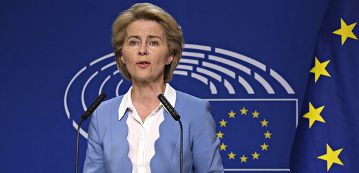 Šéfka Evropské komise Ursula von der Leyenová dnes ostře odsoudila íránský útok na Izrael